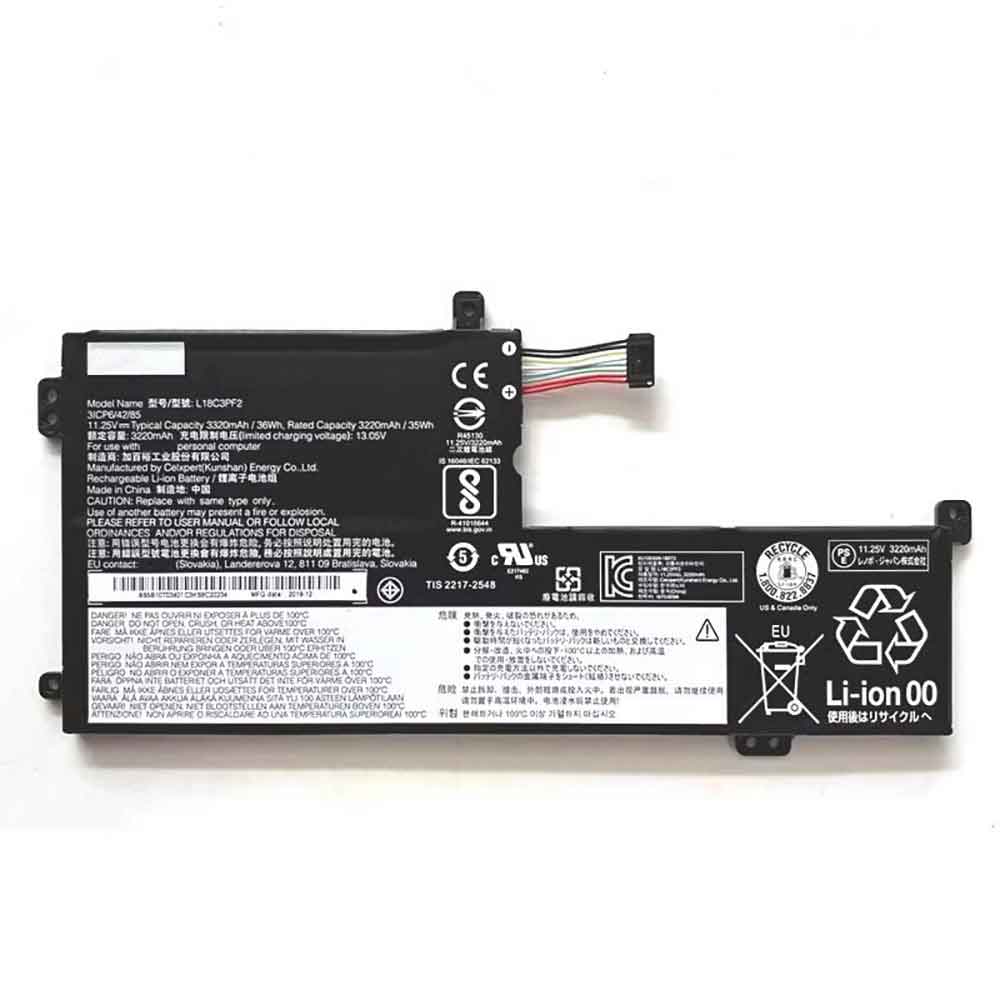 Batería para LENOVO L18C3PF2